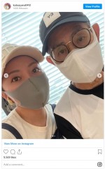 加藤茶＆綾奈夫妻、夫婦で仲良く買い出し　※「加藤綾菜」インスタグラム