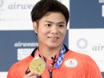 東京2020オリンピック・パラリンピック競技大会の選手村寝具寄贈式に登場した阿部一二三選手