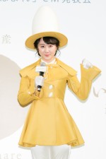 「いちほまれ」新CM発表会に登場した本田望結