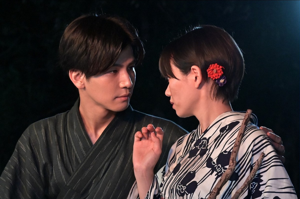 『プロミス・シンデレラ』“壱成”眞栄田郷敦が“早梅”二階堂ふみに不意打ちキス　ネット興奮
