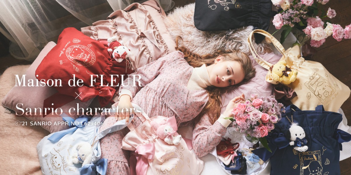 サンリオ×「Maison de FLEUR」コラボ！　キャラクター大賞TOP6が集合