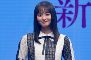 ゲーム『乃木坂的フラクタル』新CM発表会に登場した乃木坂46・遠藤さくら