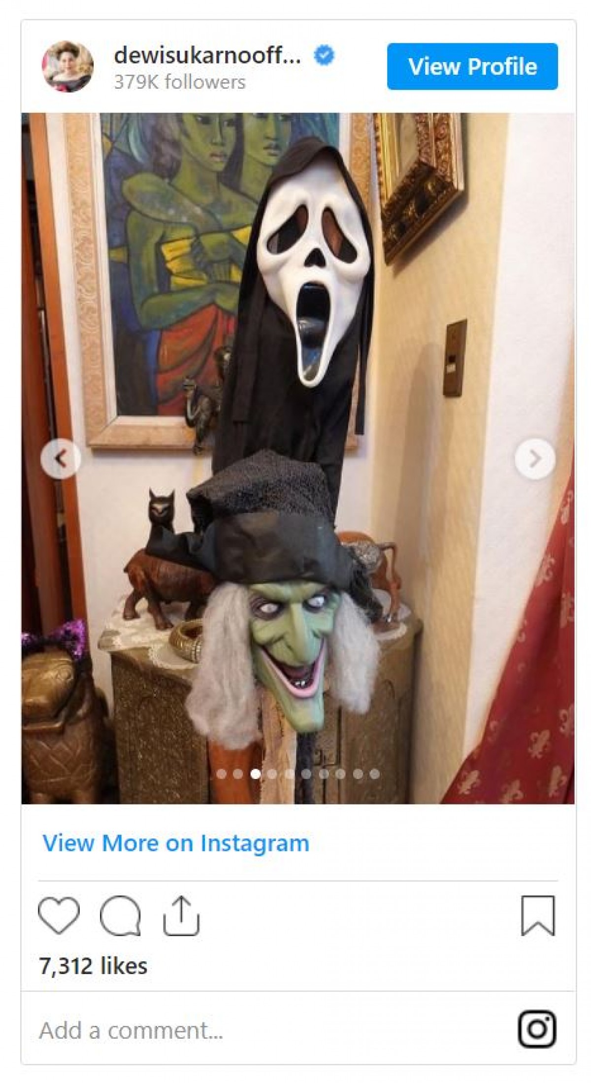 デヴィ夫人、“ハロウィン”モード全開の豪邸に反響「スケールが違う」「すごい」