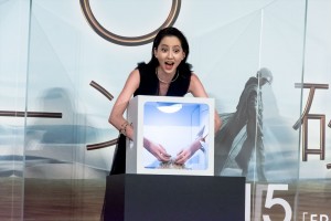 映画『DUNE／デューン 砂の惑星』ジャパンプレミアに登場した河北麻友子