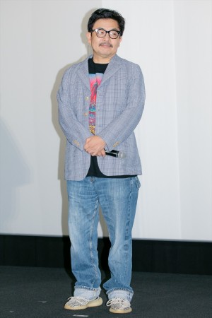 園子温監督、映画『プリズナーズ・オブ・ゴーストランド』公開記念舞台あいさつに登壇