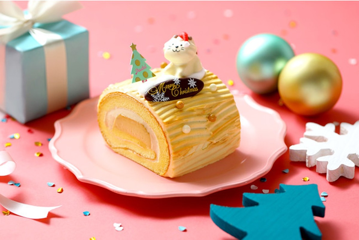 パステルクリスマスケーキ