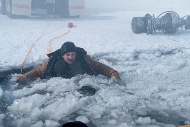 映画『アイス・ロード』リーアム・ニーソン、過酷な撮影を振り返る