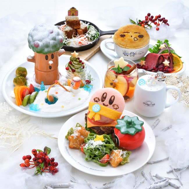 「カービィカフェ」冬限定メニュー登場！　雪景色×カービィを表現したフード＆スイーツ