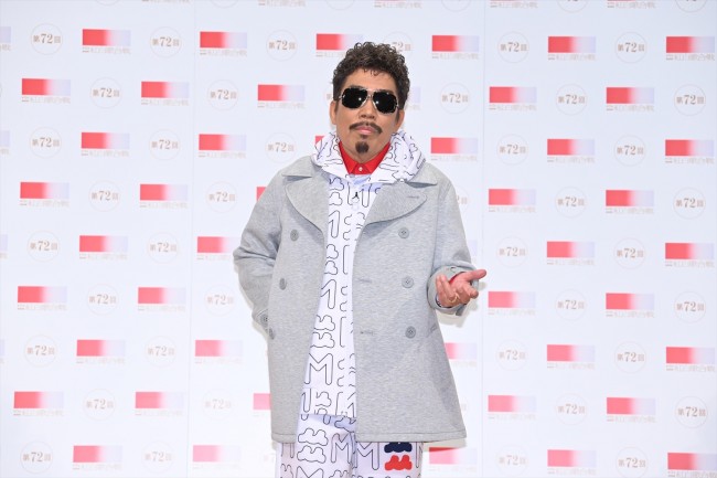 『第72回NHK紅白歌合戦』のリハーサルに出席した鈴木雅之