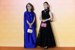 「BVLGARI AVRORA AWARDS 2021」ゴールデンカーペットセレモニーに登場した大島優子