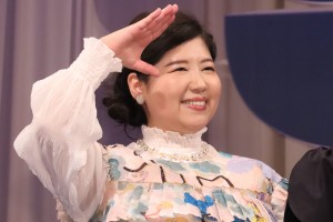 『99.9‐刑事専門弁護士‐ THE MOVIE』完成披露試写会に登場した馬場園梓