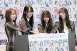 （左から）乃木坂46・秋元真夏、賀喜遥香、与田祐希、北野日奈子