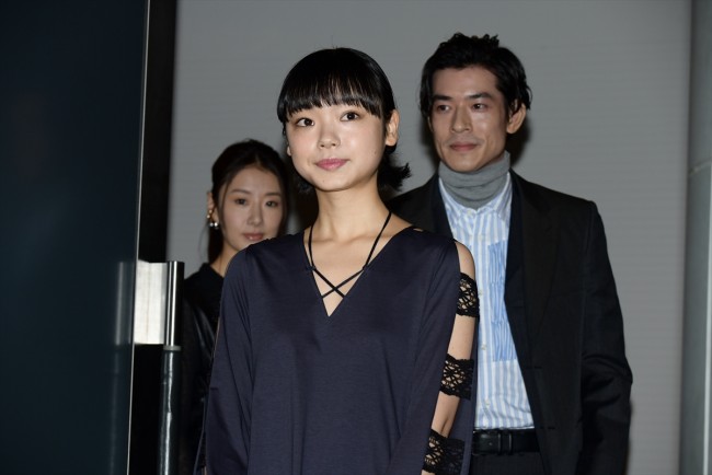 【本作品紹介時のみ使用可】映画『偶然と想像』公開記念舞台あいさつ　20211218実施