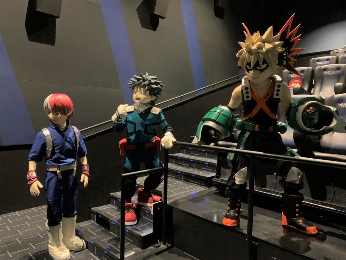 興収16億円超！　劇場版『僕のヒーローアカデミア』8.28より4D上映決定