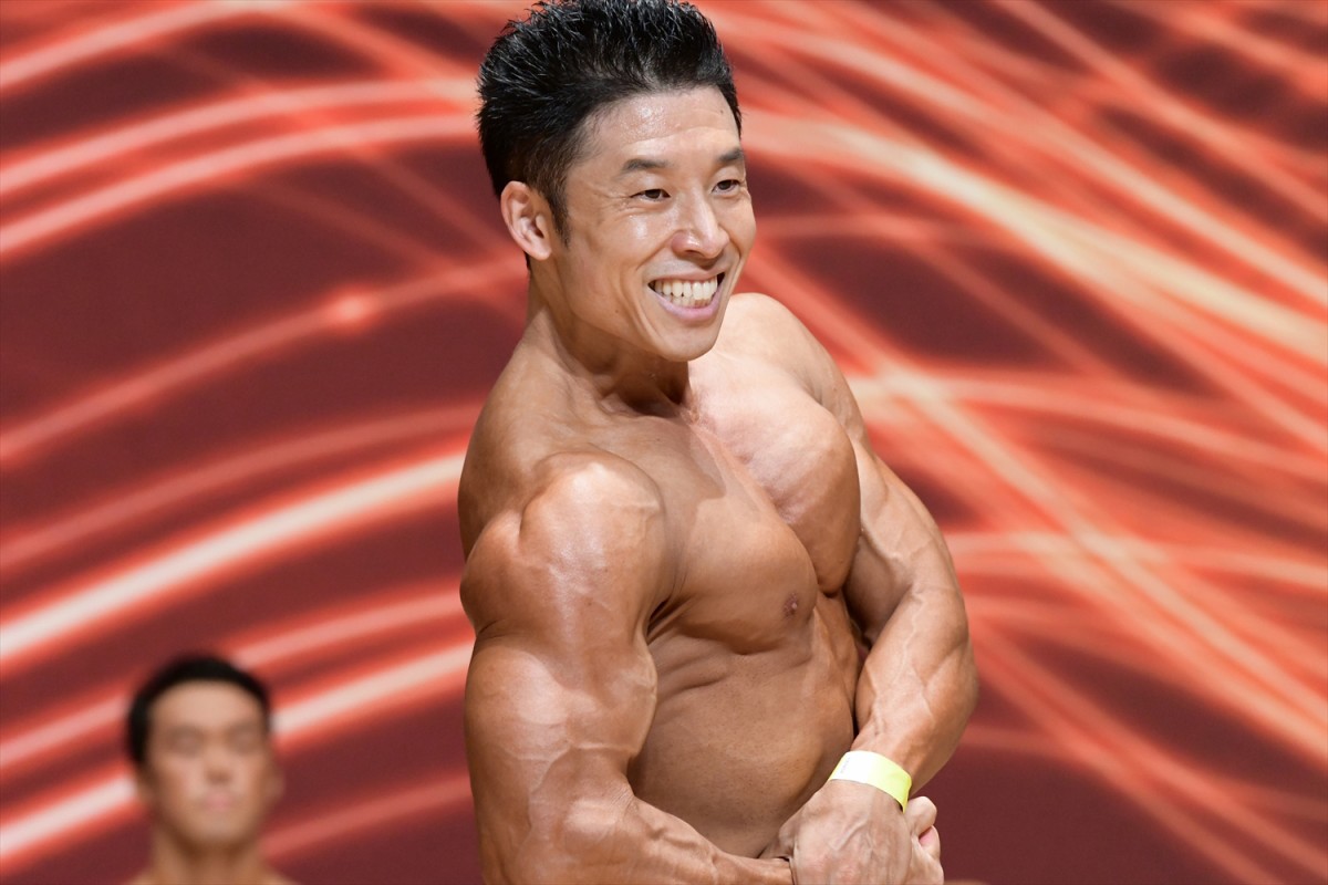 なかやまきんに君、圧巻の筋肉美披露　「東京ボディビル選手権大会」出場