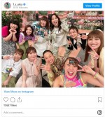 今をときめく女性タレントが集結　※「ファーストサマーウイカ」インスタグラム