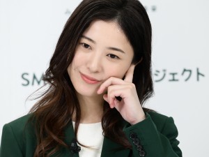 「SMBC Green プロジェクト」記者発表会に登場した吉高由里子