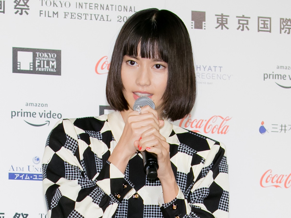 第34回東京国際映画祭:ラインナップ発表記者会見に登場した橋本愛