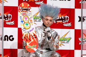 「モンスターストライク」8周年新CM発表会に出席した満島真之介