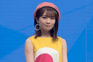 ゲーム『乃木坂的フラクタル』新CM発表会に登場した乃木坂46・秋元真夏