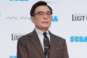 『LOST JUDGMENT：裁かれざる記憶』完成披露記者発表会に登場した光石研