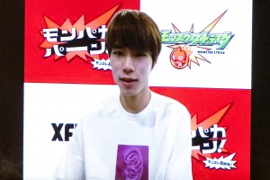「モンスターストライク」8周年新CM発表会に中継で登場した堀米雄斗