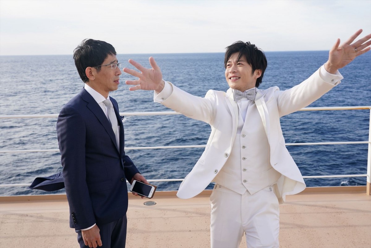 『あなたの番です 劇場版』“菜奈”原田知世＆“翔太”田中圭のラブラブ新郎新婦姿も　場面写真一挙解禁