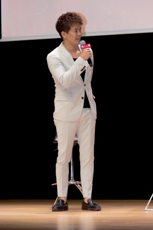 映画『燃えよ剣』公開記念スペシャルトークイベントに登場した武井壮