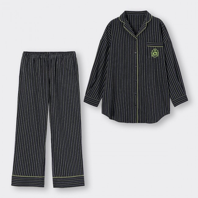 ツイステコラボパジャマGU　ディアソムニア 写真）『ツイステ』×「GU」初コラボ！ 寮章をイメージしたパジャマや