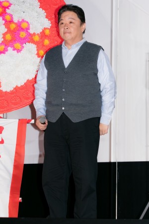 映画『私はいったい、何と闘っているのか』完成披露上映会に登場した伊集院光