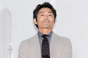 映画『私はいったい、何と闘っているのか』完成披露上映会に登場した安田顕