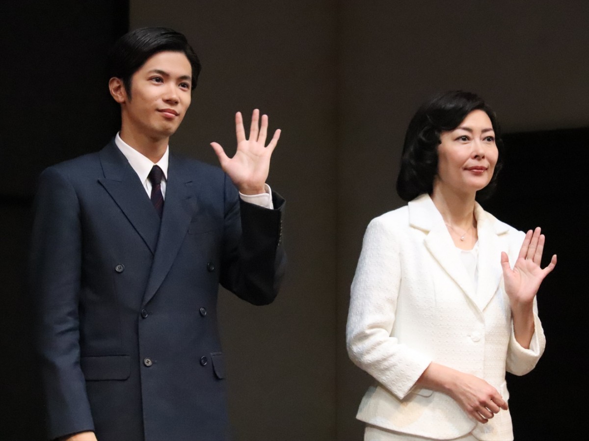 「『葵上』『弱法師』―「近代能楽集」より―」取材会に出席した神宮寺勇太(King & Prince)と中山美穂