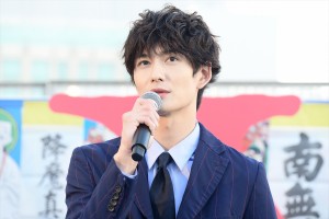 岡田将生、映画『聖地X』韓国式・大ヒット祈願イベントに登場