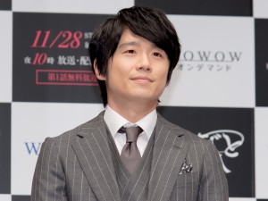 『連続ドラマW　いりびと‐異邦人‐』完成報告会見に登場した風間俊介