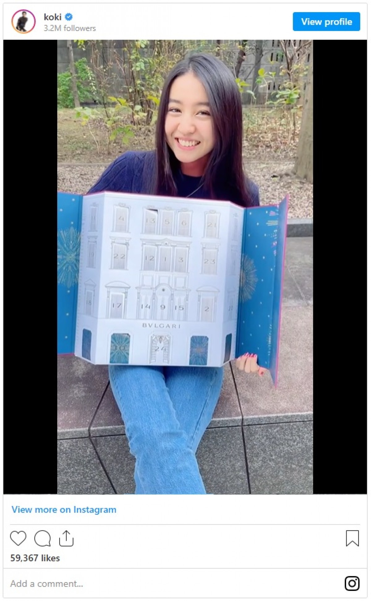Koki，うれしそうな笑顔がかわいい！　キュートなミニ動画