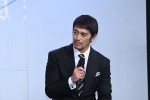 2023年NHK大河ドラマ『どうする家康』出演者発表会見に登場した阿部寛