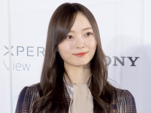 Xperia View×乃木坂46 VRコンテンツ発表会に登場した乃木坂46・梅澤美波