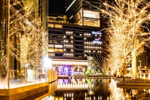 グランフロント大阪、ディズニープリンセスのクリスマスツリー登場！