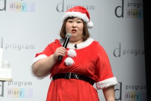 肌測定Webサービス「d ダイアリー」PRイベントに登場した3時のヒロイン・かなで