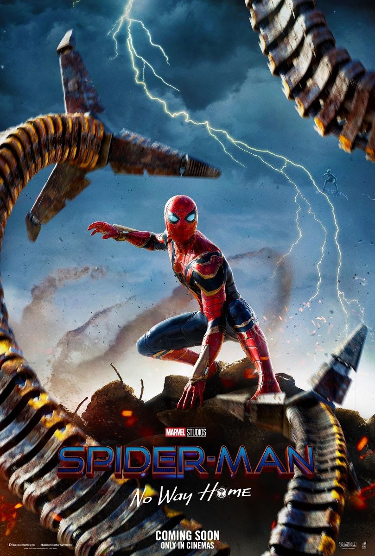 『スパイダーマン：ノー・ウェイ・ホーム』、初ビジュアルの海外版ポスター解禁