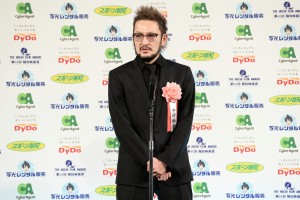 「第46回報知映画賞」表彰式に登場した中村獅童