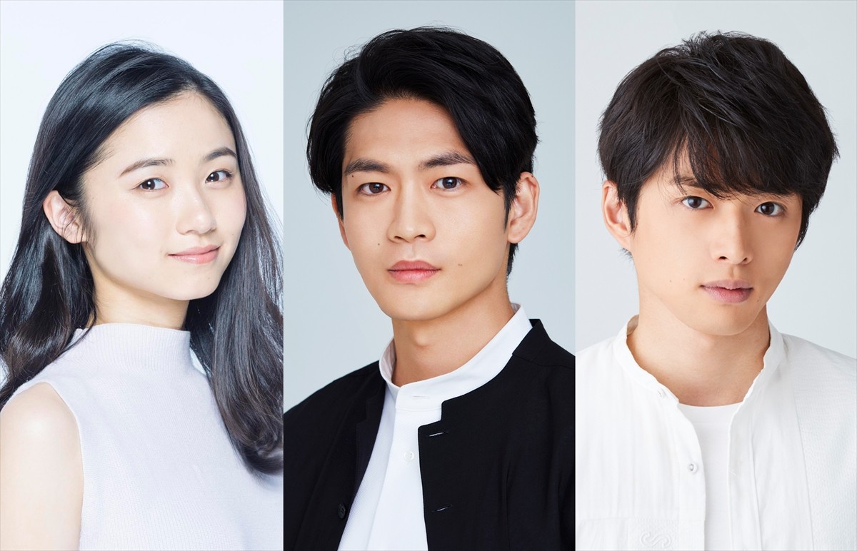 cube 25th presents 音楽劇『夜来香ラプソディ』に出演する(左から)木下晴香、松下洸平、白洲迅