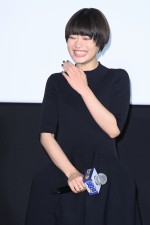 『99.9‐刑事専門弁護士‐ THE MOVIE』初日舞台あいさつに登壇した杉咲花