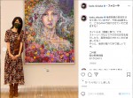 二科展出品作品を公開した工藤静香　※「工藤静香」インスタグラム