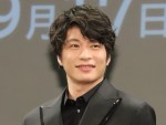 Hulu オリジナル『死神さん』配信記念イベントに出席した田中圭