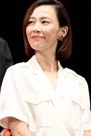 映画『マスカレード・ナイト』完成披露試写会に登場した木村佳乃