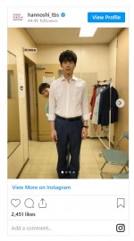 左から清野菜名、坂口健太郎※ドラマ『婚姻届に判を捺しただけですが』公式インスタグラムより