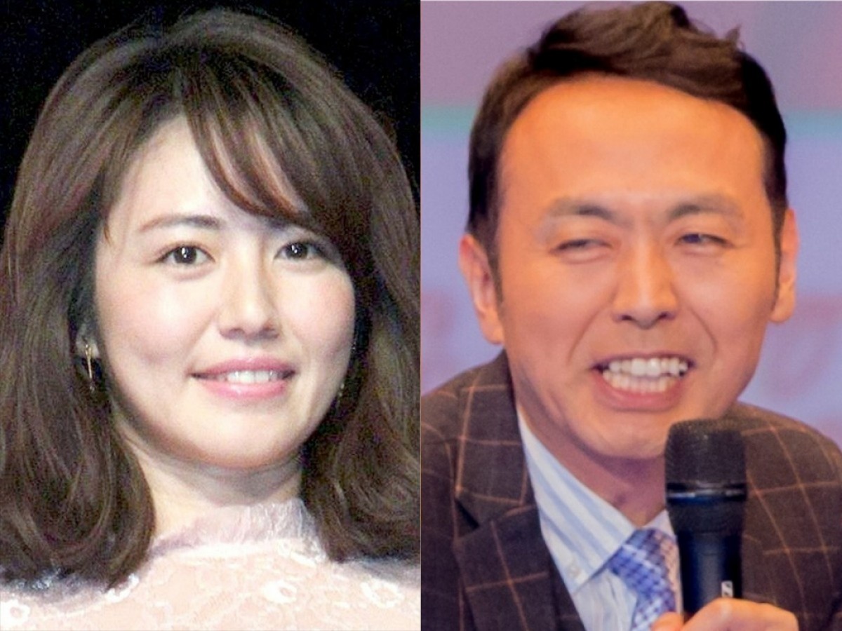 （左から）磯山さやか、アンガールズ・田中卓志