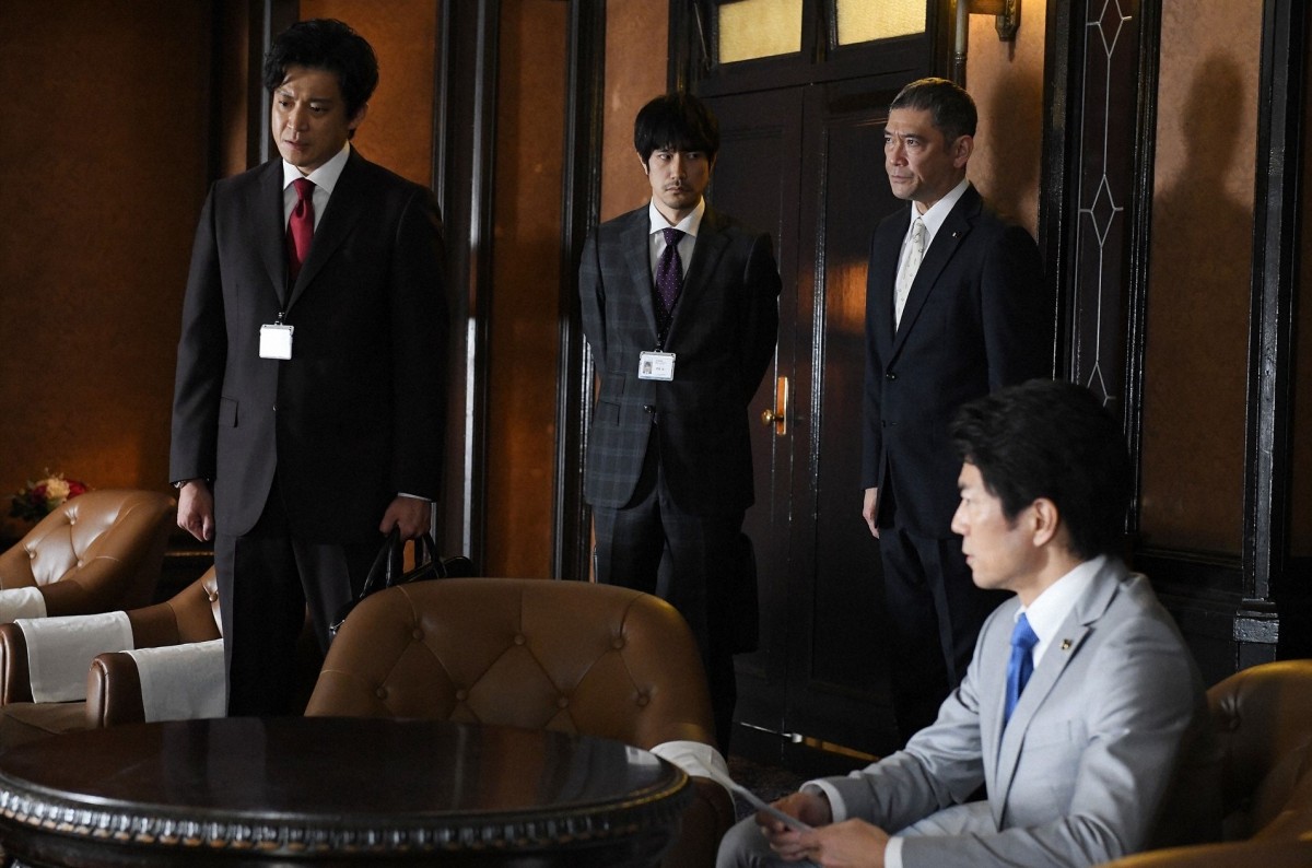 『日本沈没』第7話　“田所”香川照之が機密情報漏えいの疑いで連行　陥れた黒幕とは