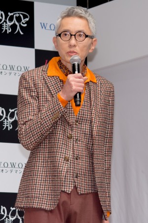 『連続ドラマW　いりびと‐異邦人‐』完成報告会見に登場した松重豊